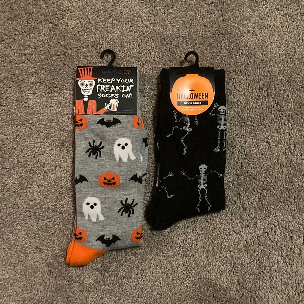 Brand new Halloween holiday socks